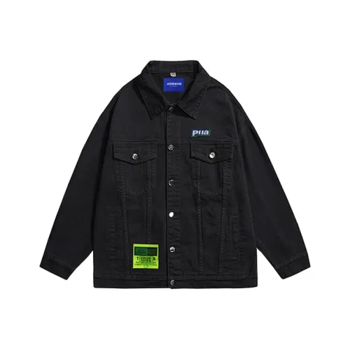 JASONWOOD Cowboy on the Run Осенне-зимняя джинсовая куртка унисекс