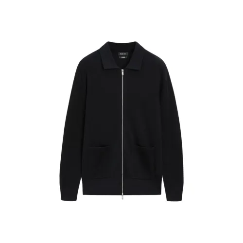 Massimo Dutti Морской Синий Мужской Трикотаж