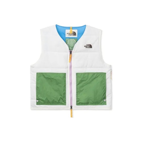 THE NORTH FACE Белый Унисекс Пуховый жилет