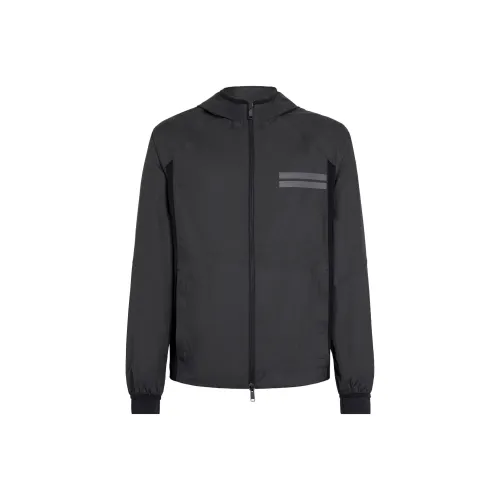 Ermenegildo Zegna Черные Мужские Куртки