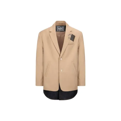 EVISU Коричневый Мужской Деловой костюм