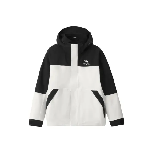 Верблюжий цвет Hiking Outdoor Приключение Водонепроницаемый Ветрозащитный Дышащий Устойчивый к истиранию Термическая ветровка Унисекс