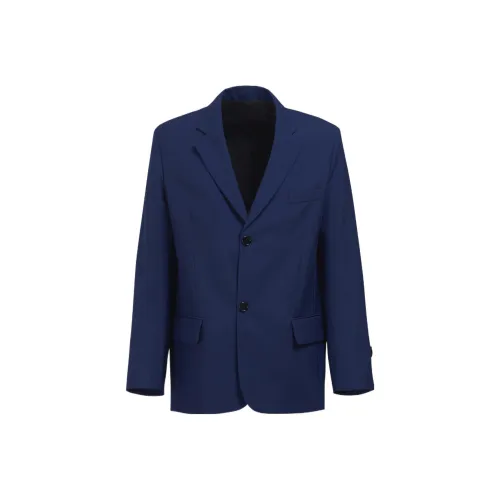 MARNI Синий Мужской Деловой костюм