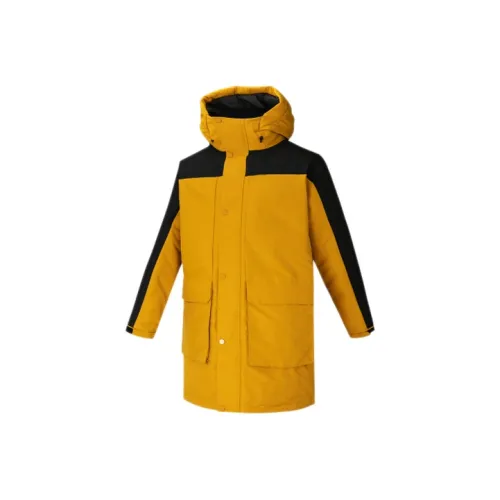 Adidas Пуховик Мужской Нефритовый Белый Золотой