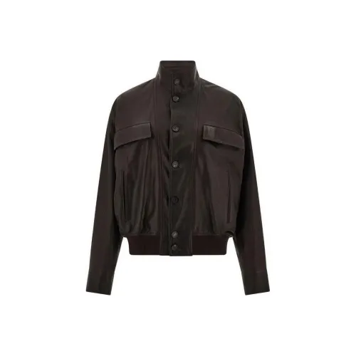 FERRAGAMO SS25 Куртки и Пальто Мужской Умбра