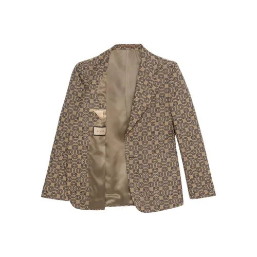 GUCCI Бизнес костюм пальто мужской цвет слоновая кость