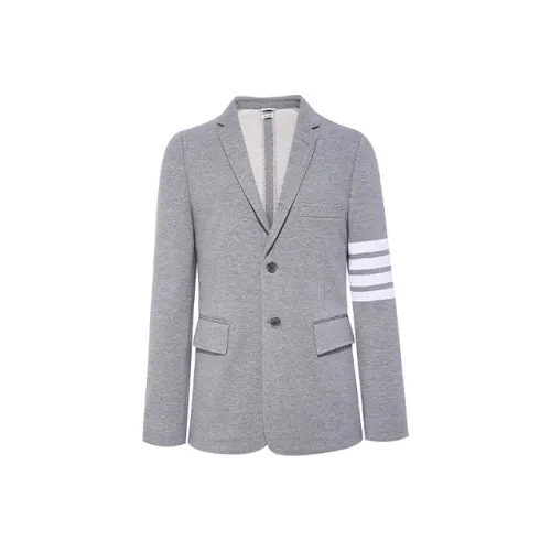 THOM BROWNE Серый Мужской Деловой костюм