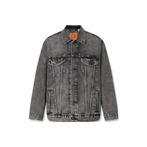 Levis Серый Мужской Джинсовый Куртка