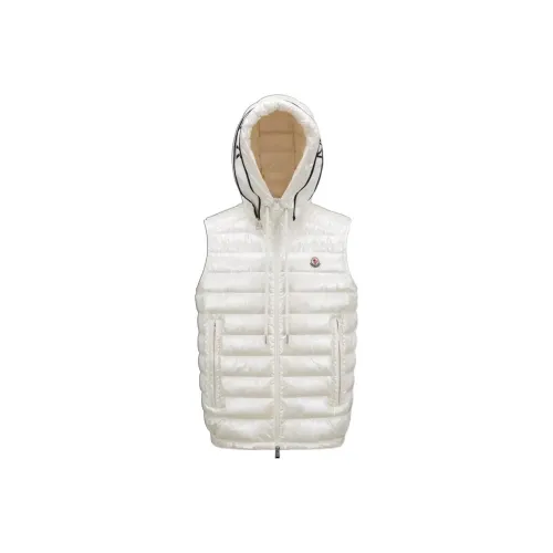 Moncler Белые Мужские Жилеты