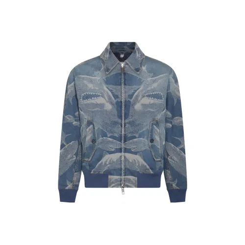 Burberry SS23 Куртки и Пальто Мужской Синий