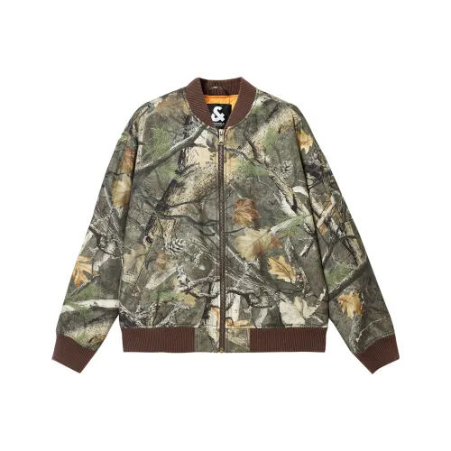 JACK JONES· Хлопковый пуховик мужской E08 темно-коричневый