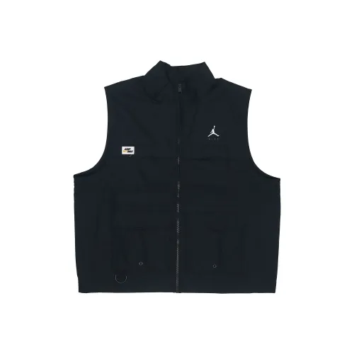 JORDAN Черные Мужские Жилеты