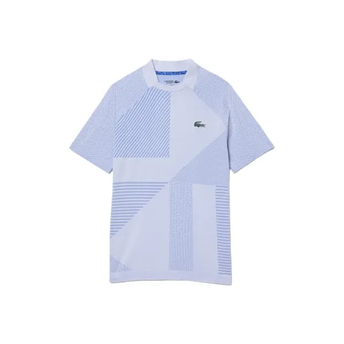 LACOSTE T-рубашка мужская светло-синяя