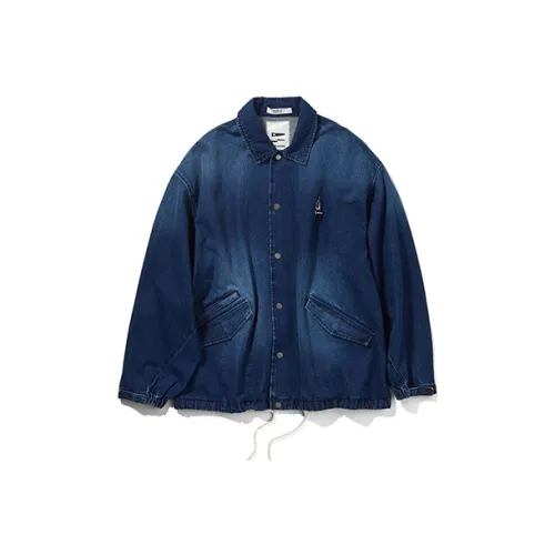 Nautica White Sail Denim Jacket Unisex