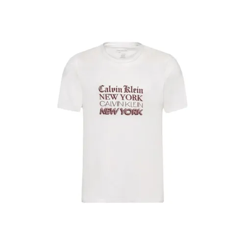 Calvin Klein T-Shirt Мужской Белый