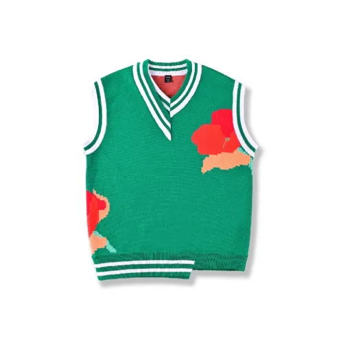 SANJQ Жилет Унисекс Павлиний Зеленый