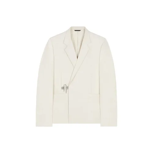 Givenchy FW21 Бизнес-костюм Пальто Мужской Белый