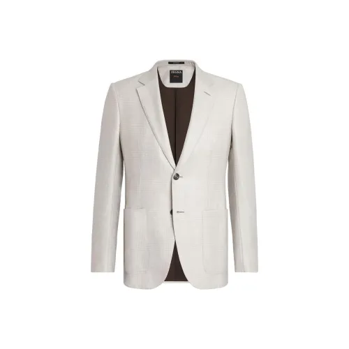 Ermenegildo Zegna Серый Мужской Деловой костюм