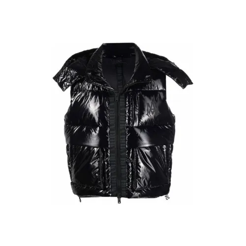 AMIRI Мужской черный пуховый жилет