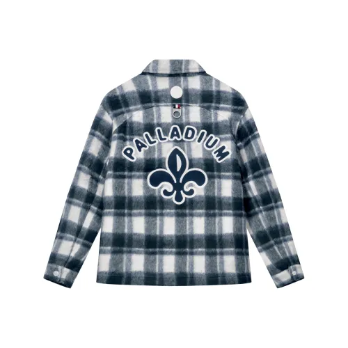 Куртки и пальто Palladium унисекс синий белый серый