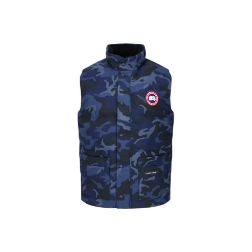 Canada Goose Down Vest Men's Dark Blue Канада Гусе Пуховый жилет Мужской Темно-синий