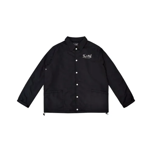 THE SOUL WORK FACTORY Куртки Пальто Унисекс Черный