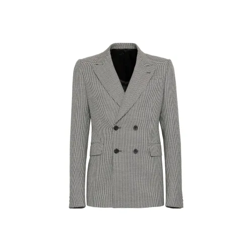 Alexander McQueen Бизнес-костюм Пальто Мужское Серое