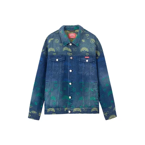 SPRAYGROUND Джинсовый синий Унисекс Джинсовые куртки