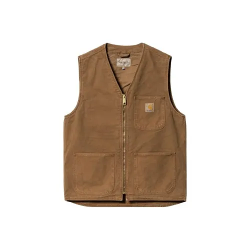 Carhartt WIP SS23 Brown Men's Gilets Carhartt WIP SS23 Коричневый Мужские Жилеты