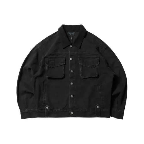 THEWIZBRAND Облегающая Умеренная Джинсовая Куртка Унисекс