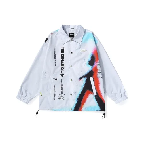 GENANX Индивидуальный принт унисекс куртки