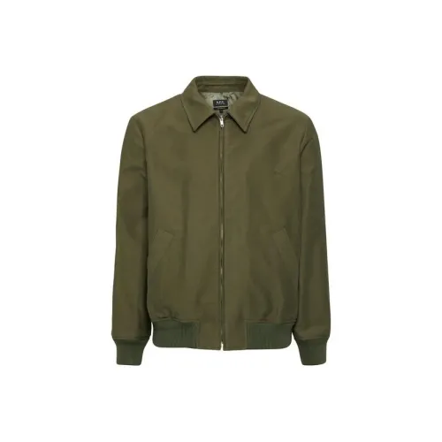 A.P.C. Joint Paragraph Зеленый Мужской Куртки