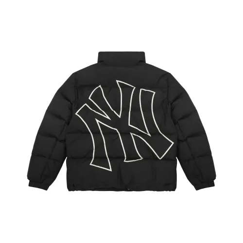 MLB New York Yankees Down Jacket Short Unisex Black