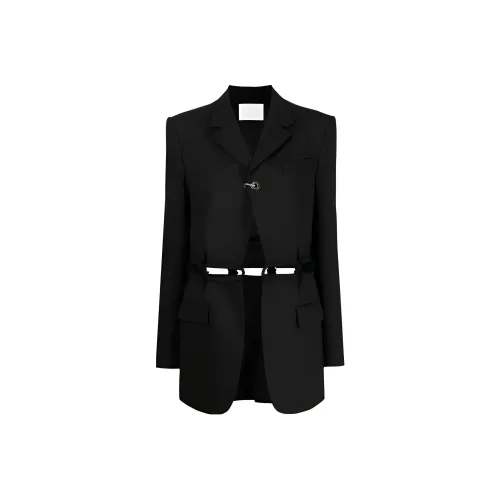 DION LEE Черный Унисекс Деловые костюмы
