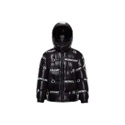 MONCLER GENIUS Пуховик Зимний Мужской Черный