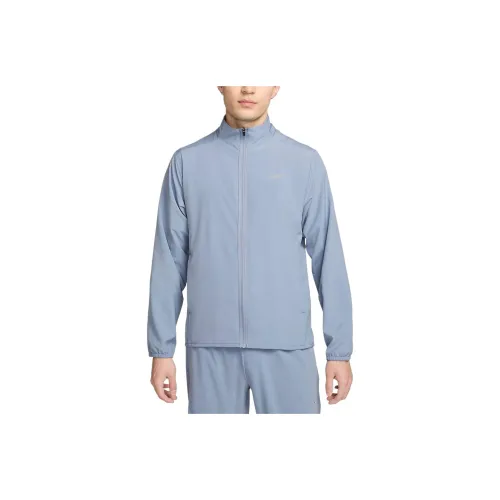 Nike Form Dri FIT Куртки и Пальто Мужские Серый Сланцево Синий