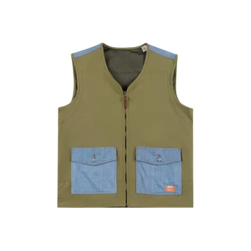 Levis Зеленый Мужской Жилеты
