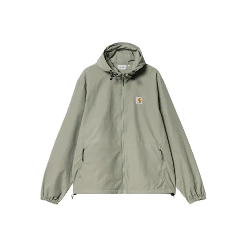 Carhartt WIP Collaboration Серо-зеленая унисекс куртка