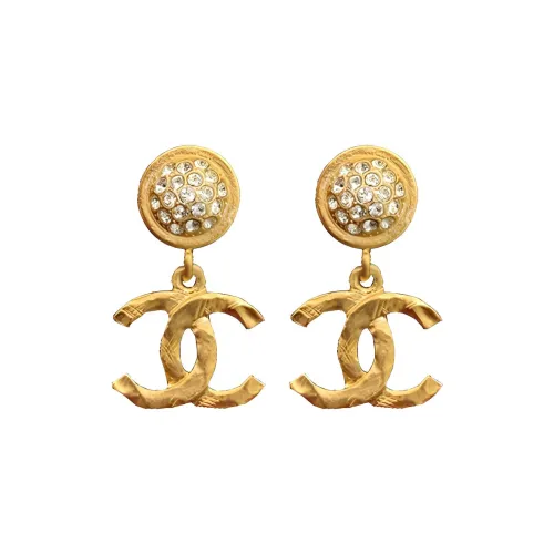 Серьги CHANEL Золотые Женские