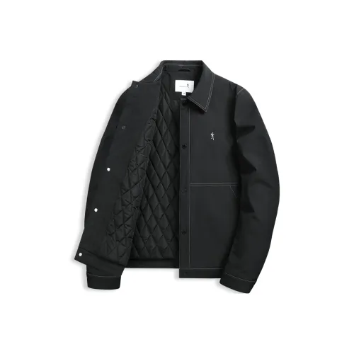 Куртки и пальто Dance with Wolves Мужские Черные