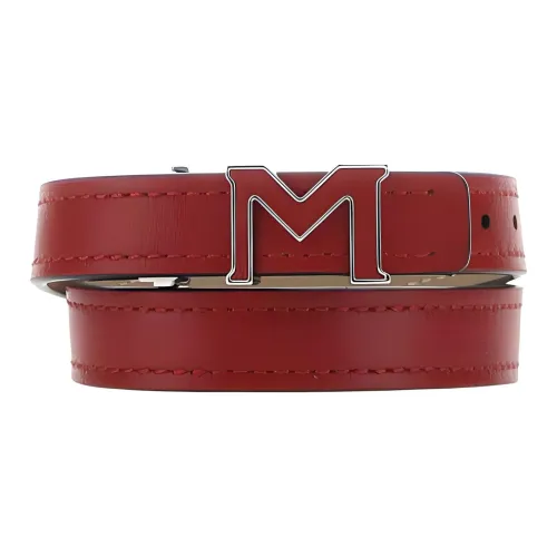 MONTBLANC Кожа Наручные повязки Красный Мужской