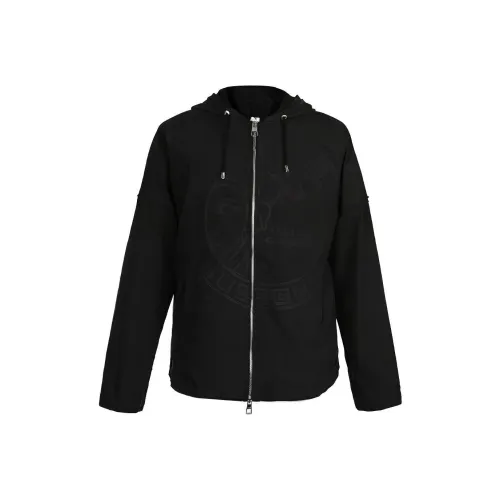 VERSACE Мужские черные куртки