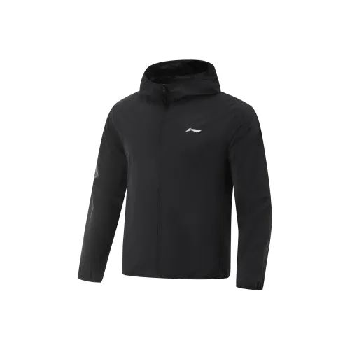 LINING Fitness Series Куртки и Пальто Мужской Черный