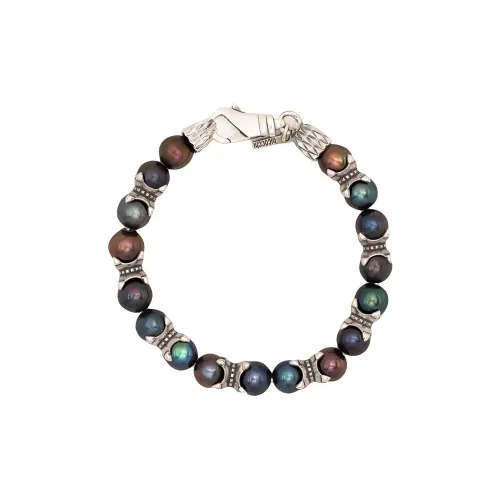 EMANUELE BICOCCHI Серебряные браслеты мужские черные