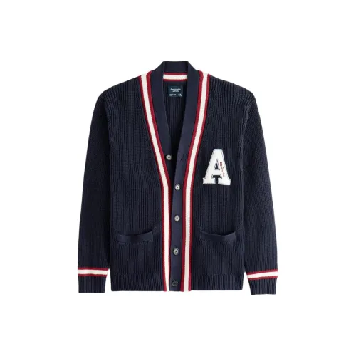 Abercrombie＆Fitch Трикотаж Мужской Темно-синий