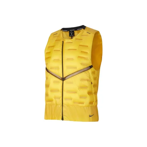 Nike Желтый Мужской Пуховый жилет