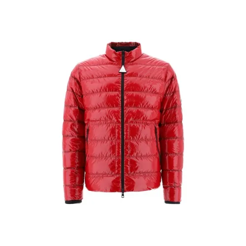 Moncler Красный Мужской Пуховик