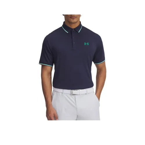 Under Armour Поло Мужское Темно-синий 410