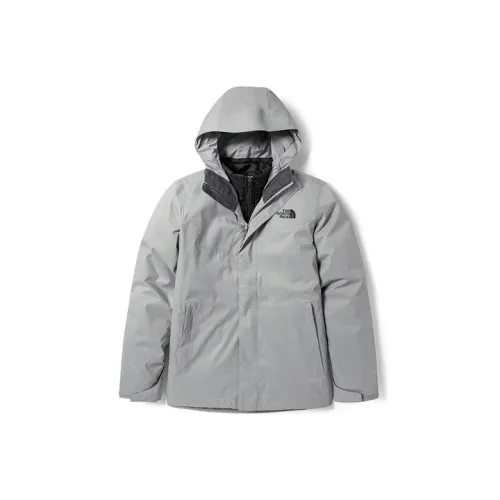 The North Face Водонепроницаемый Ветрозащитный Дышащий Устойчивый к истиранию Теплый ветровка Мужской Серый