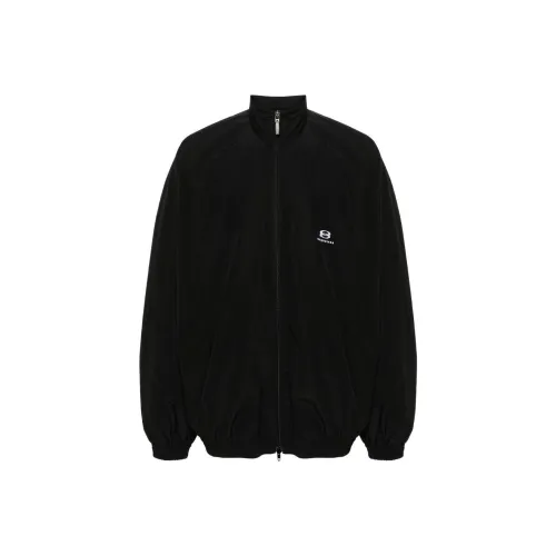 Balenciaga SS24 Куртки и Пальто Свободный крой Мужской Черный